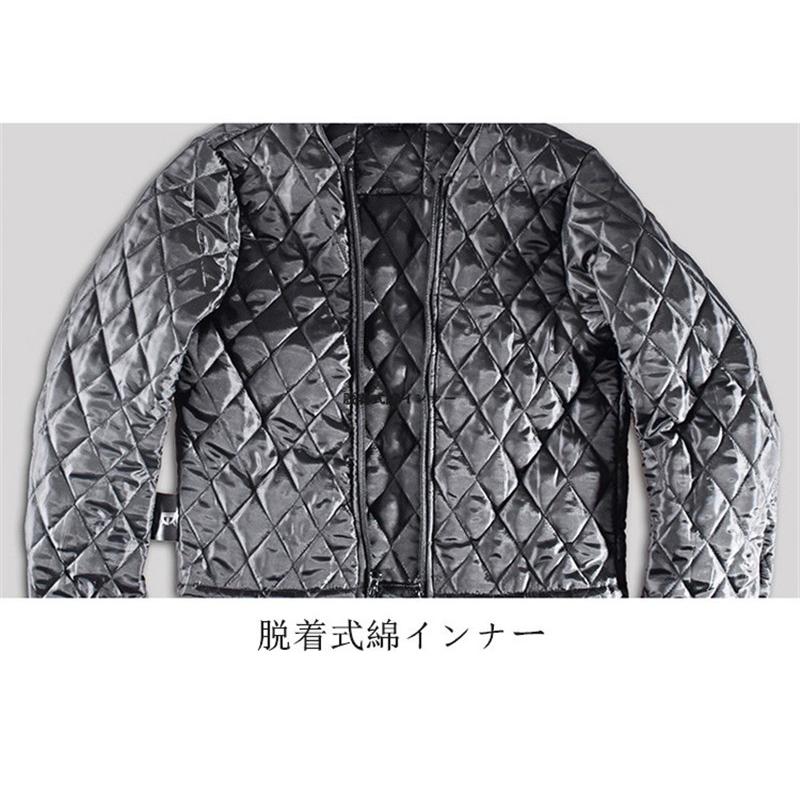 バイクジャケット ライダースジャケット メッシュ 綿インナー付き 通気 ライディングジャケット ナイロンジャケット バイクウエア Ghost05 谷村通販 通販 Yahoo ショッピング
