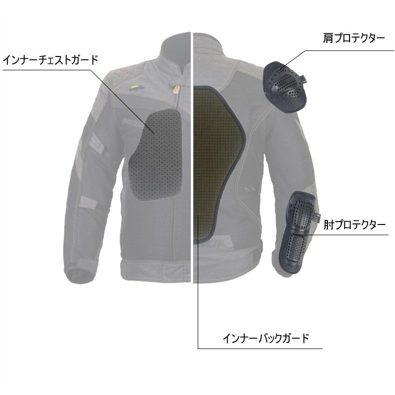 BENKIAバイクジャケット メンズ 春夏秋 通気性が抜群 登録商標番号