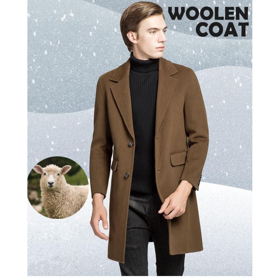クラシック ミドル丈 メルトン ビジネスpコート ピーコート チェスターコート ダブルフェイス ウールコート ラシャコート メンズ 秋冬 防風 コート アウター Www Affaires Sociales Gouv Cg