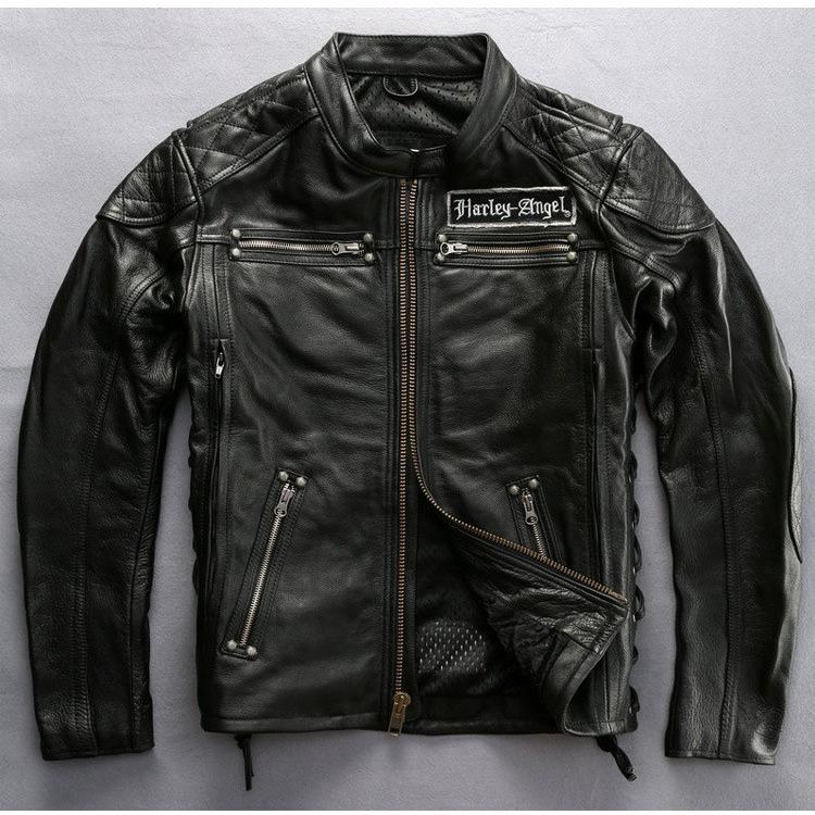 メンズファッション レザージャケット 牛革ジャケット 細身 メンズファッション レザージャケット 牛革ジャケット 細身