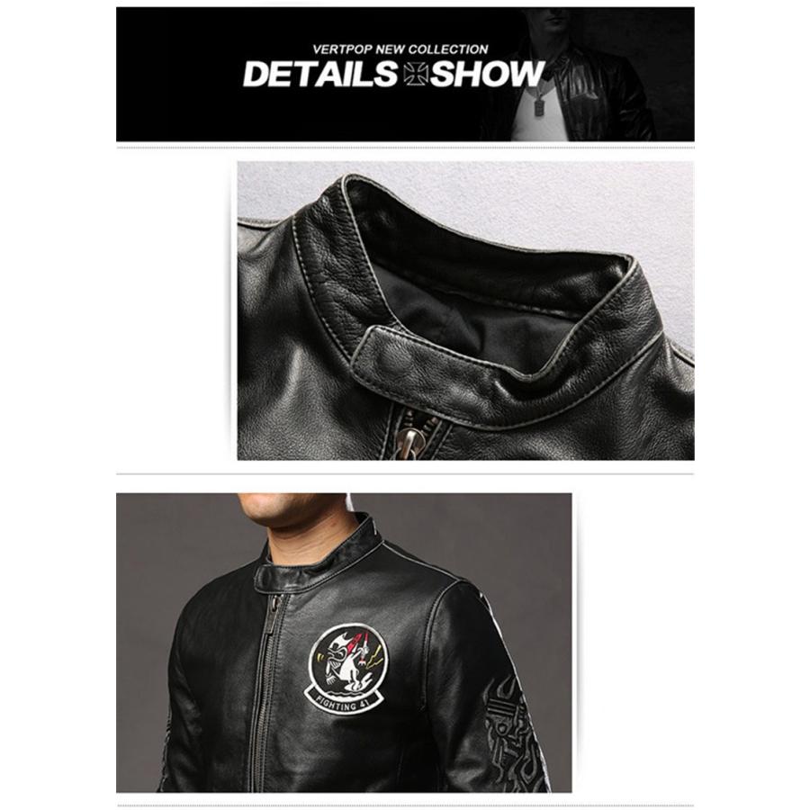 革ジャケット 本革 牛革 レザージャケット 牛革ジャケット 革ジャン ロック風 メンズ バイクジャケット ライダースジャケット Npjc0012 谷村通販 通販 Yahoo ショッピング