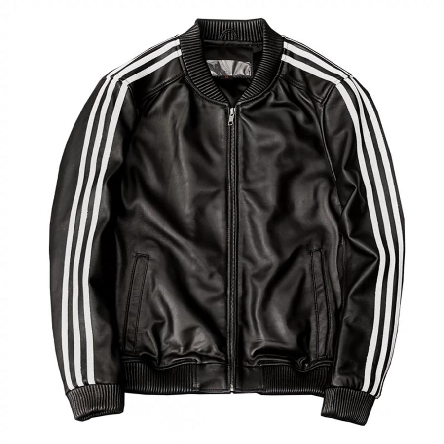 美品✨BALMAIN シープレザージャケット　スタンドカラー　シャイニーカラー 黒レザージャケット スタンドカラー 【公式通販】