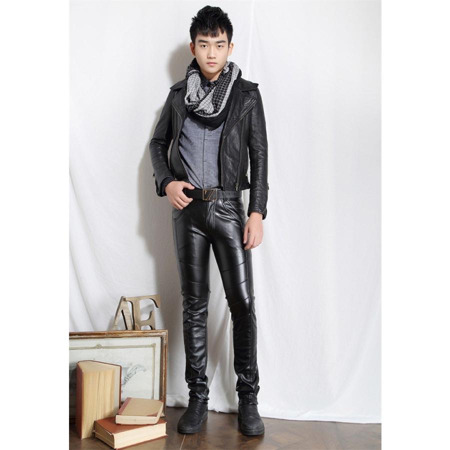 MISTERGENTLEMAN フェイクレザー スキニー パンツ MISTERGENTLEMAN フェイクレザー スキニー パンツ