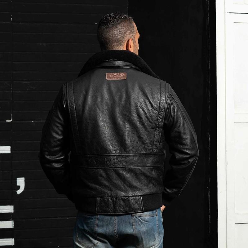 フライトジャケット 本革ジャケット 牛革 レザージャケット 革ジャン