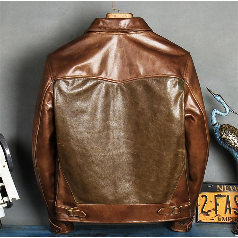 本革ジャケット 牛革ジャケット 牛革 革ジャケット 革ジャン 切り替え