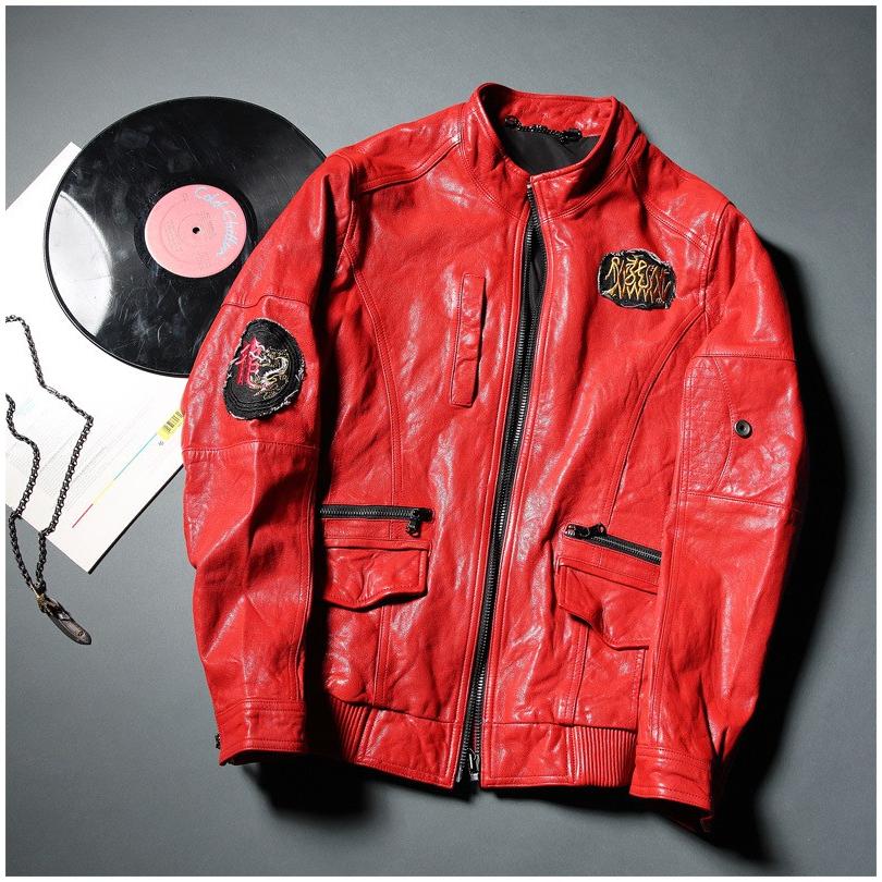 本革ジャケット フライトジャケット レザージャケット 羊革 革ジャン