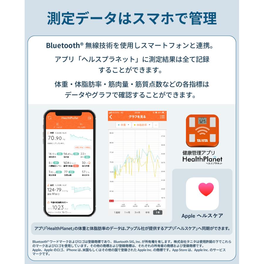 TANITA（タニタ） 体組成計 BC-768 パールホワイト : タニタオンライン