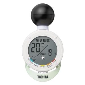 タニタ　黒球式熱中アラーム TC-210 （ホワイト）｜tanitaonline