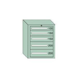 OS　中量キャビネット7型　最大積載量800kg　引出し1×2×2段　7-803　1台（4571622）