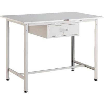 TRUSCO　HRAE型立作業台　900X600XH900　1段引出付　ホワイト色　HRAE-0960F1 W　1台（4670051）