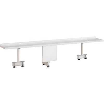 TRUSCO　作業台用上棚　W1800　背面取付型　ホワイト色　YUR-1800AW　1台（4673921）