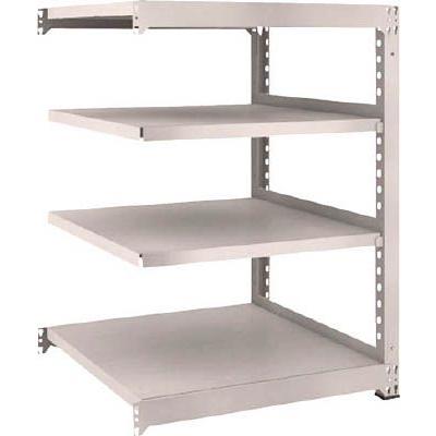 TRUSCO　スチールラック　M5型　W900×D921×H1200　4段　連結　ネオグレー　M5-4394B　1台（5091781）