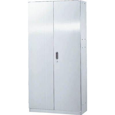 TRUSCO　ステンレス保管庫(D400)両開　900XH1830　アジャスター　STH4-18　1台（5221609）