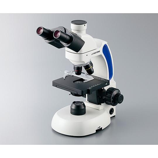 アズワン（AS ONE）　LEDプランレンズ生物顕微鏡　三眼　40〜1000×（3-6689-02）