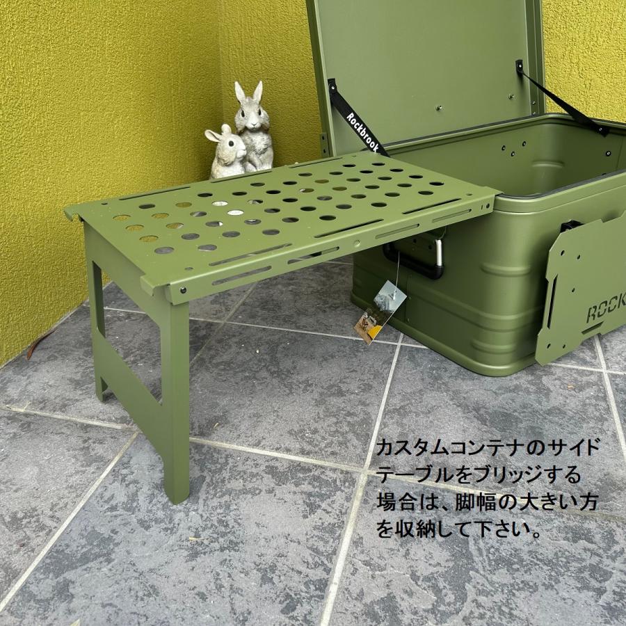 アルミ コンテナ ボックス 50L カスタムベース フルセット アルミ コンテナ ボックス 50L カスタムベース フルセット