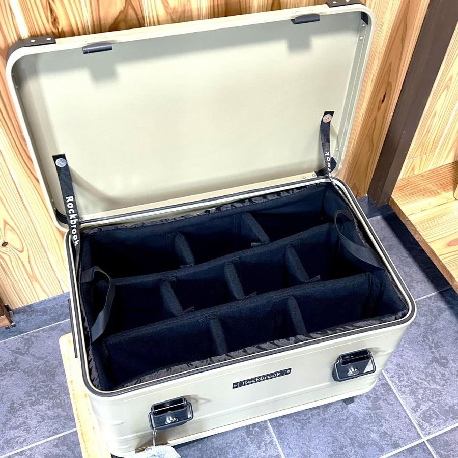 アルミ コンテナボックス 50L用 ソフトパーテーション : 淡輪 アルミ コンテナボックス 50L用 ソフトパーテーション : 淡輪