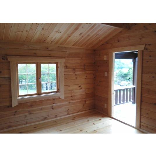 ログハウス ミニログハウス ティッカ（ログ厚70mm） : ビックボックス