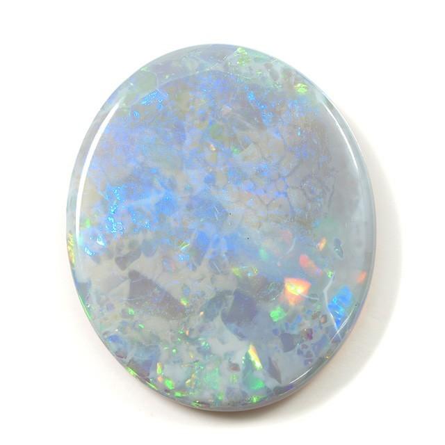 ブラックオパール ルース 裸石 6.940ct 07月29日の誕生日石 10月の