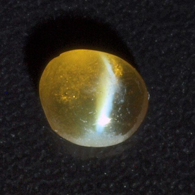クリソベリルキャッツアイ ルース 裸石 0.451ct 8月3日 10月5日の誕生