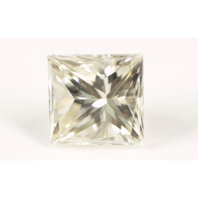天然ダイヤモンド ルース 0.141ct VS-2 Lカラー プリンセスカット 中央 