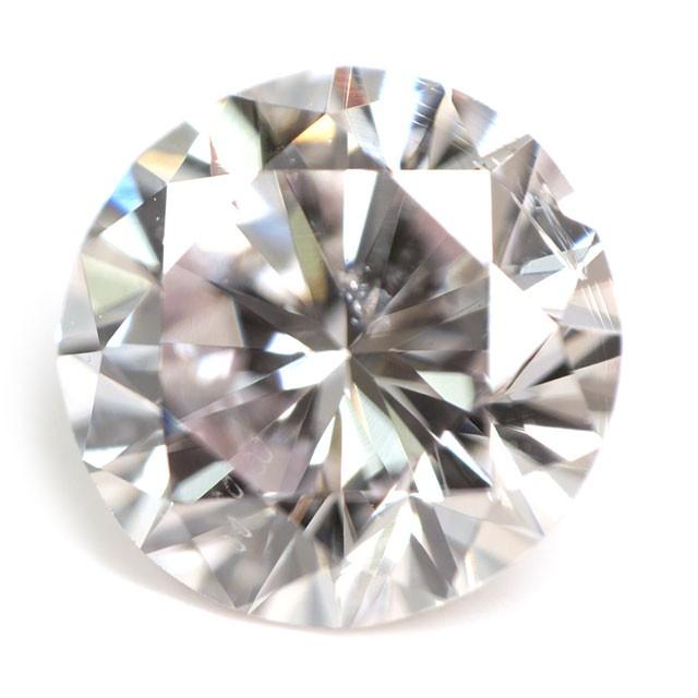 ピンクダイヤモンド ルース 0.660ct, FAINT PINK, SI-2, ラウンド 