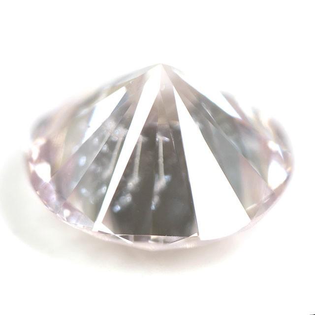 ピンクダイヤモンド ルース 0.660ct, FAINT PINK, SI-2, ラウンドブリリアント, 中央宝石研究所ソーティングの画像