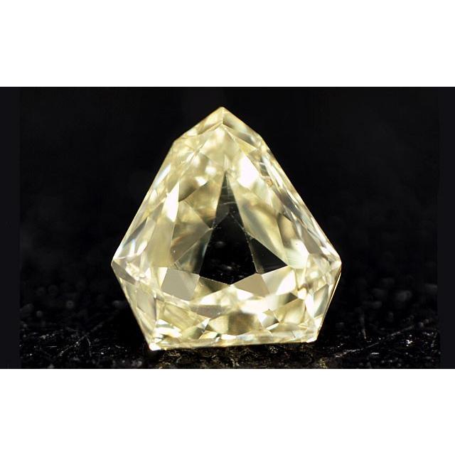 イエローダイヤモンド ルース 0.264ct, LIGHT YELLOW, SI1, 中央宝石 
