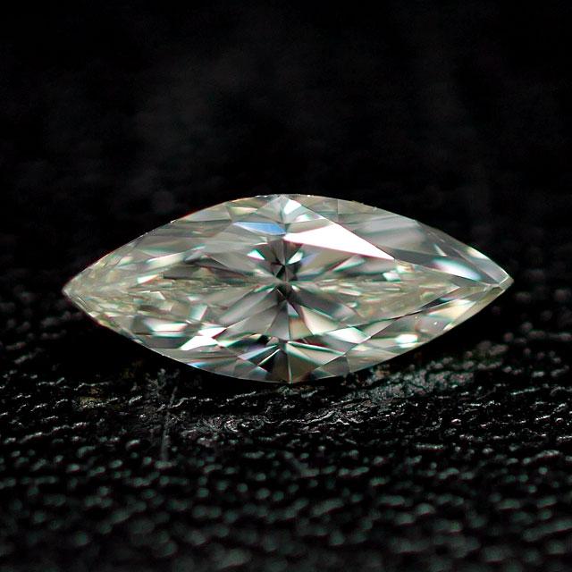 ダイヤモンド ルース 0.678ct Iカラー VS1 マーキースカット 中央宝石研究所の画像