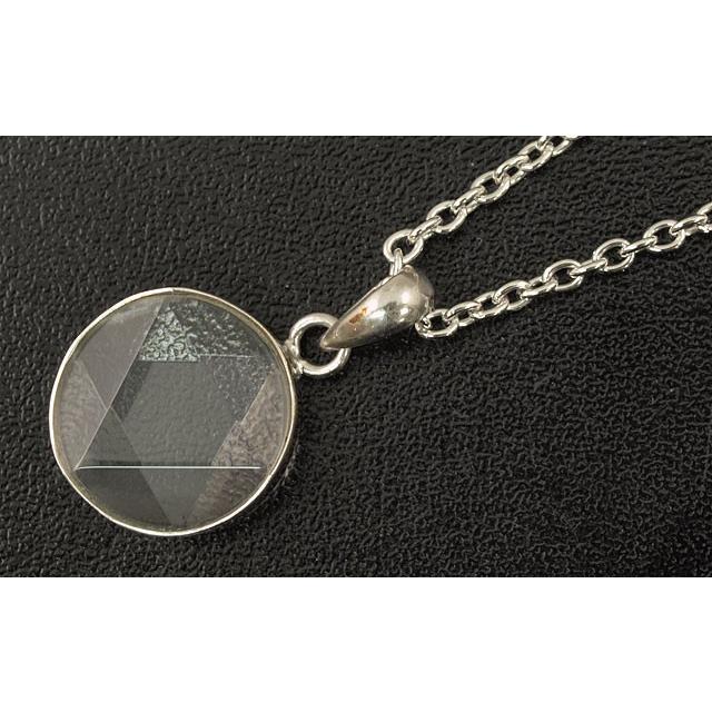ペンダントトップ①その他付属品 クォーツ 六芒星・ペンダント・トップ (ネックレスチェーンは別売り