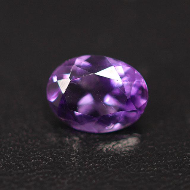 アメジスト ルース 1.10ct オーバル アメシスト 紫水晶 : タノー