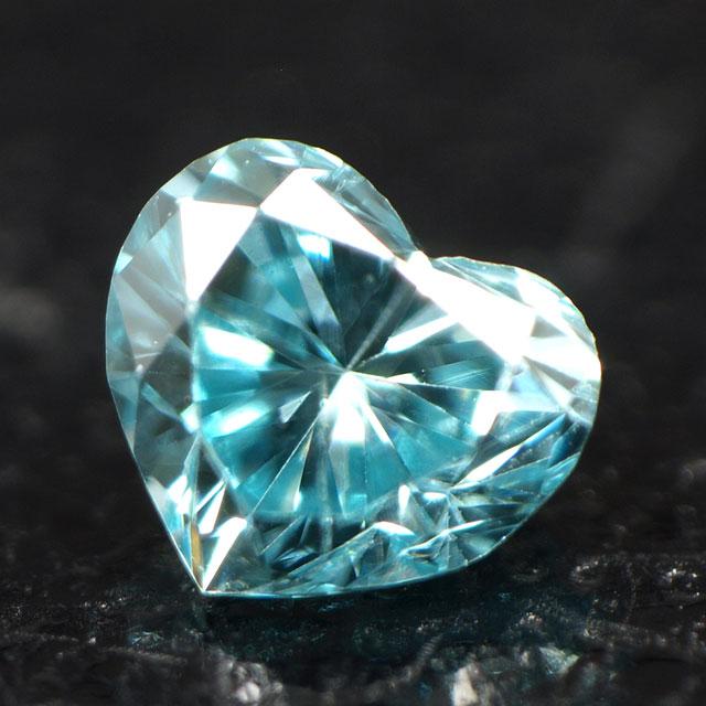 ブルーダイヤモンド（トリートメント）ルース（裸石） 0.041ct アイス 