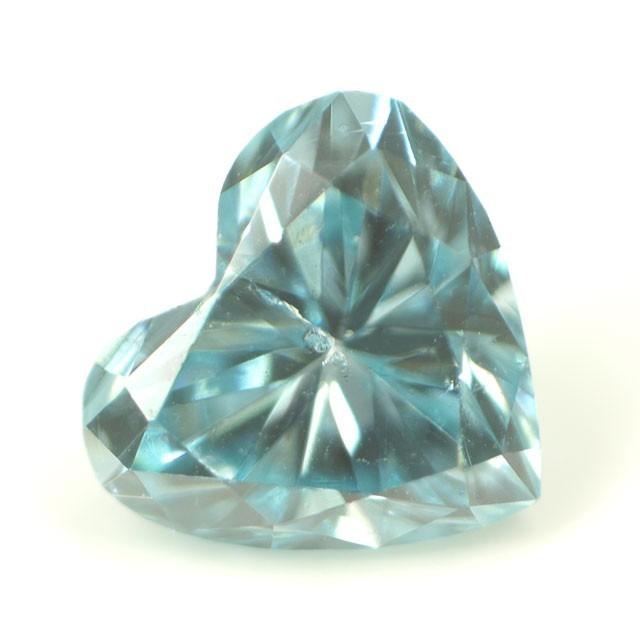 ブルーダイヤモンド ルース トリートメント 0.041ct アイスブルー系 SI