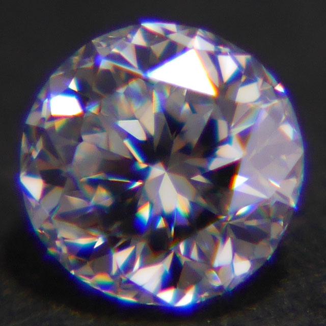 天然ダイヤモンド ルース 0.287カラット, Gカラー, VVS-1, 105面体カット, 蛍光性：ベリー・ストロング・ブルー, 中央宝石研究所の画像