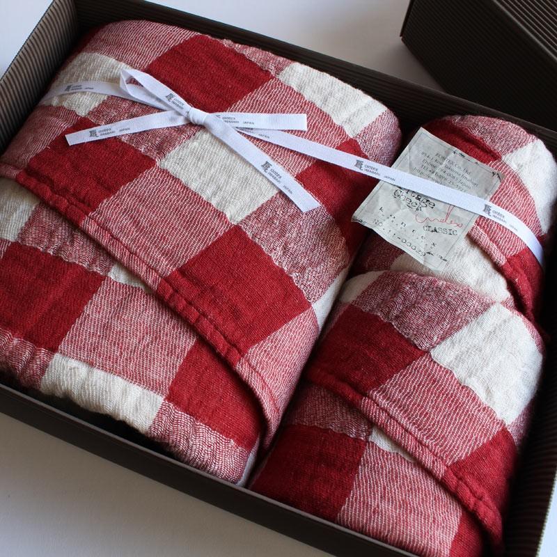 今治タオル コンテックス ヴィンテージチェック ギフトセット