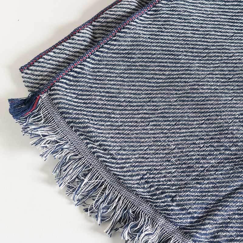 今治タオル コットンマフラー Imabari Towel Cotton Muffler Rides リッド ネイビー