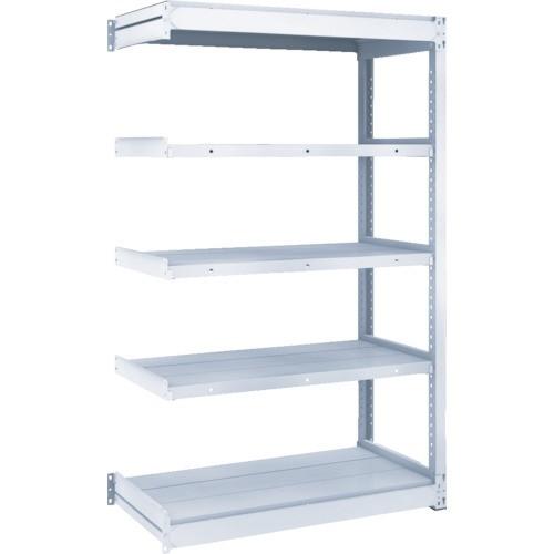 ＴＲＵＳＣＯ　ＴＵＧ型軽中量棚２００ｋｇ　連結　１８４０×３２４×Ｈ１５００　５段　ＴＵＧ２００−５６Ｋ−５Ｂ　１台　（直送）