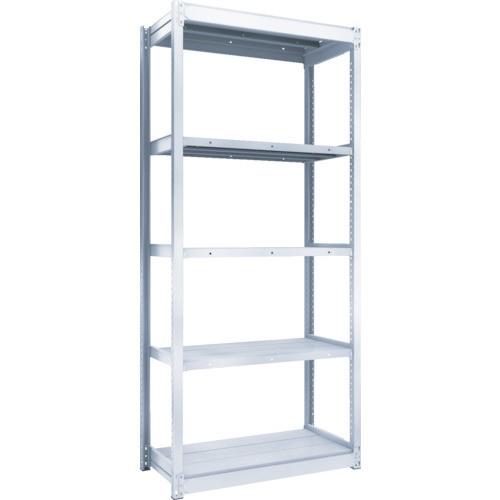 ＴＲＵＳＣＯ　ＴＵＧ型軽中量棚２００ｋｇ　単体　１８４０×６２４×Ｈ２１００　５段　ＴＵＧ２００−７６Ｌ−５　１台　（メーカー直送品）