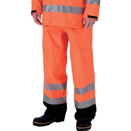 ミドリ安全　雨衣　レインベルデＮ　下衣　Ｍ　ＲＡＩＮＶＥＲＤＥ−Ｎ−ＳＩＴＡ−ＯＲ−Ｍ　１着　高視認仕様　（メーカー直送）　蛍光オレンジ