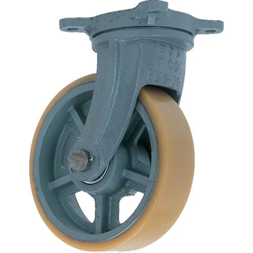 ヨドノ　鋳物重荷重用ウレタン車輪自在車付き　ＵＨＢ−Ｇ２５０Ｘ６５　１個　（メーカー直送品）