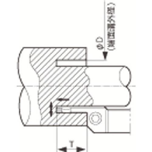 京セラ　溝入れ用ホルダ　ＫＦＭＳＲ２５２５Ｍ７５１１５−５　１個（直送）