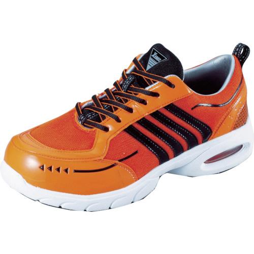 ジーベック（XEBEC） エアタンクセフティシューズ 85124 オレンジ