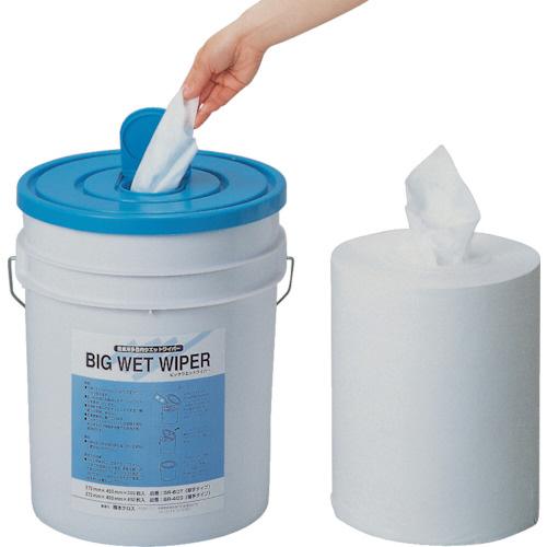 橋本クロス　ビッグウエットワイパー　中厚手　綿１００％　２７０×４００ｍｍ　ＢＲ６０Ｃ　１箱（２パック） （メーカー直送）