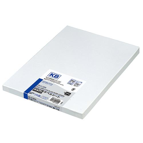 ＰＰＣ用フィルムラベル　Ａ４　透明・ツヤ消し　１冊（１００シート）　ＫＢ−Ａ１１９０Ｎ　（お取寄せ品）