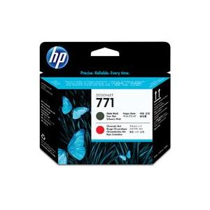 ＨＰ　ＨＰ７７１　プリントヘッド　マットブラック／クロムレッド　ＣＥ０１７Ａ　１個