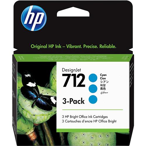 HP HP712 インクカートリッジ シアン 29ml／個  