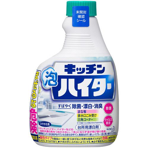 花王　キッチン泡ハイター　つけかえ用　４００ｍｌ　１本｜tanomail