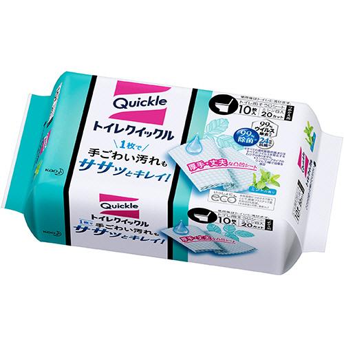 花王　トイレクイックル　つめかえ用　１パック（１０枚） の商品画像