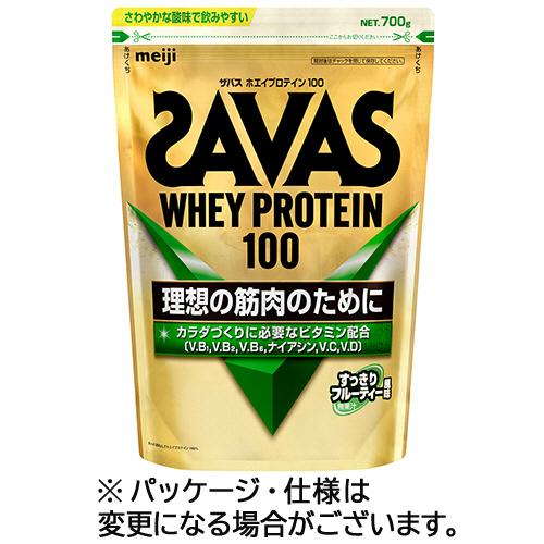 【1袋】明治　ザバス　ホエイプロテイン１００　すっきりフルーティー風味　７００ｇ　１パック（Yahoo!・ぱーそなるたのめーる）