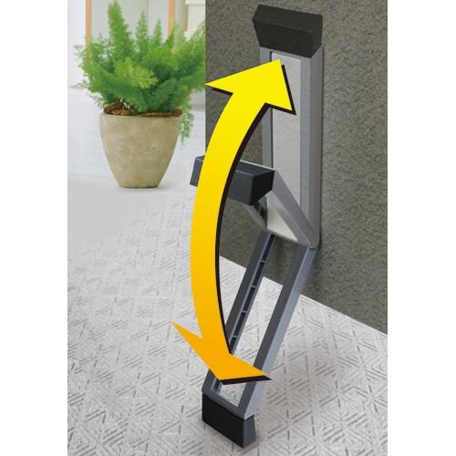 ノムラテック ドアストッパーf マグネットタイプ ライトグレー