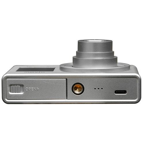 ナガオカ 光学ズーム5倍 デジタルカメラ シルバー MOP400 （お